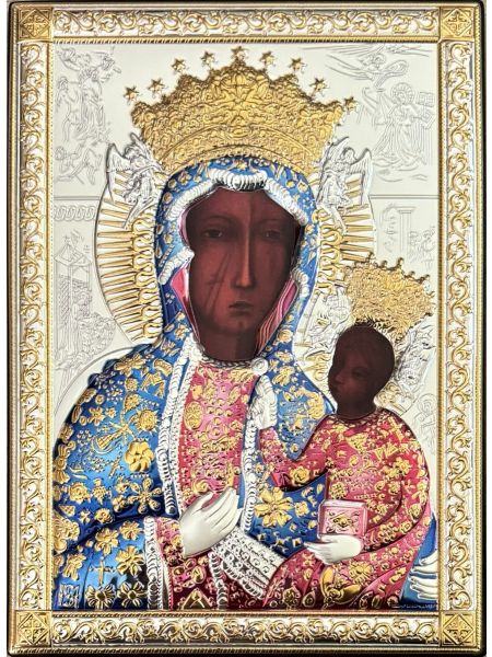 Ikona Matka Boska Częstochowska AE0857/6WD, 24x32