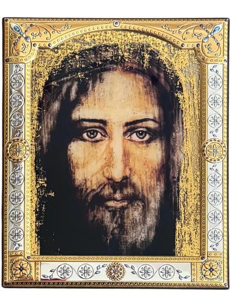 Ikona Oblicze Jezusa Chrystusa Całun CU009/3, 24x29