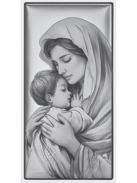 Obrazek Madonna z Dzieciątkiem CU033/5B, 22x44