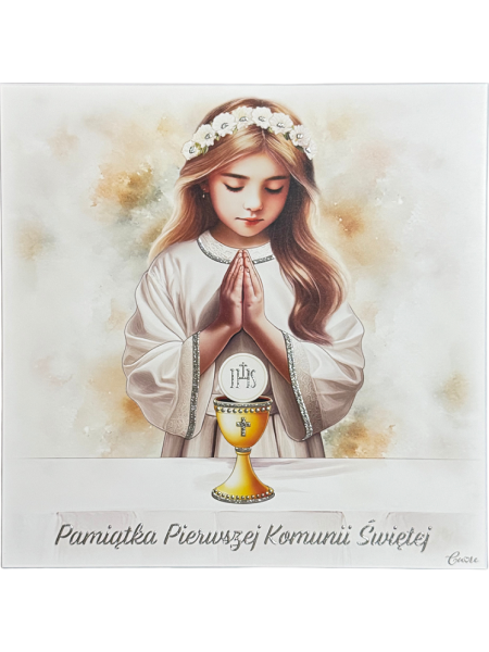 Pamiątka I Komunii Świętej CU151/1A, 12x12