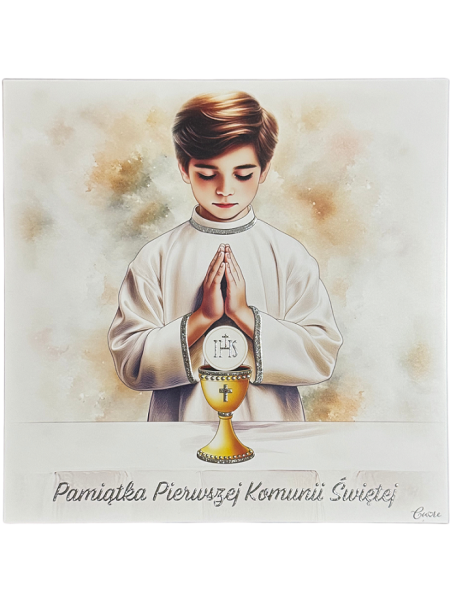 Pamiątka I Komunii Świętej CU151/2O, 20x20