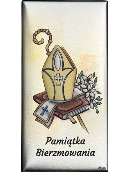 Pamiątka Bierzmowania CU207/1C, 6x12