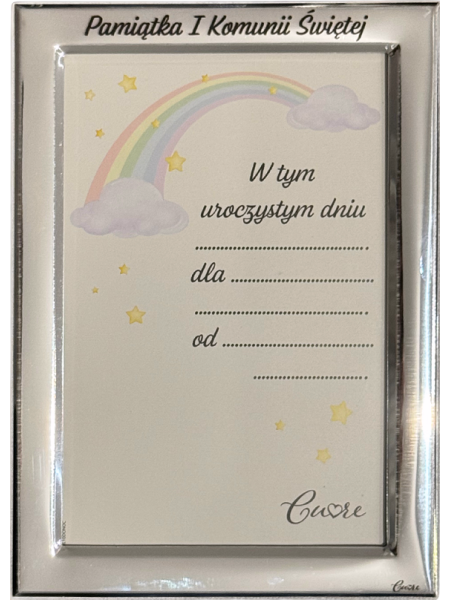 Ramka Pamiątka Komunii Świętej CU303/10, 10x15
