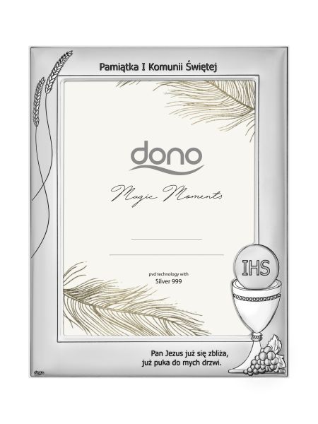 Ramka Pamiątka I Komunii Świętej DS101/1