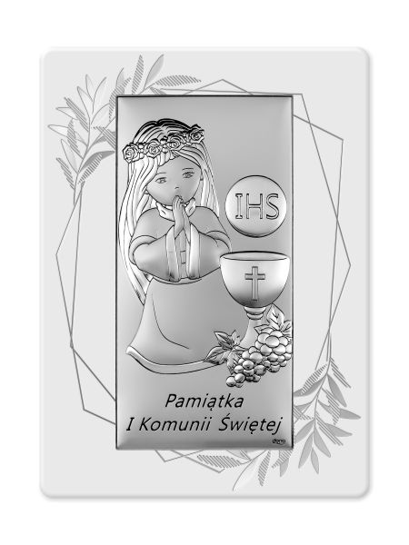 Obrazek Pamiątka Pierwszej Komunii Świętej NA PANELU DS135FO/2XA, 17x23 @