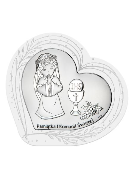 Obrazek Pamiątka Pierwszej Komunii Świętej DS138FO/2A, 16x15 @