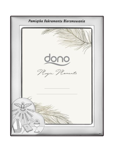 Ramka Pamiątka Sakramentu Bierzmowania DS249/1
