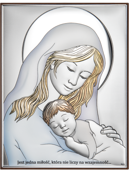 Obrazek Madonna z dzieciątkiem KOLOROWY DS38