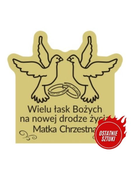 *Grawer Pamiątka Ślubu G10A/O