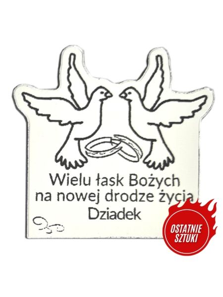 *Grawer Pamiątka Ślubu DZIADEK G10E, 4x4