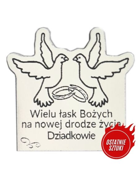 *Grawer Pamiątka Ślubu DZIADKOWIE  G10G