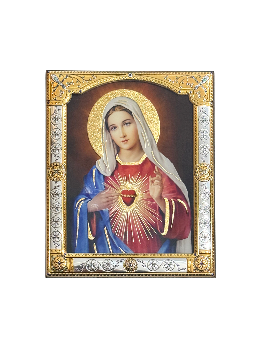 Ikona Serce Maryi CU013/1, 12x14