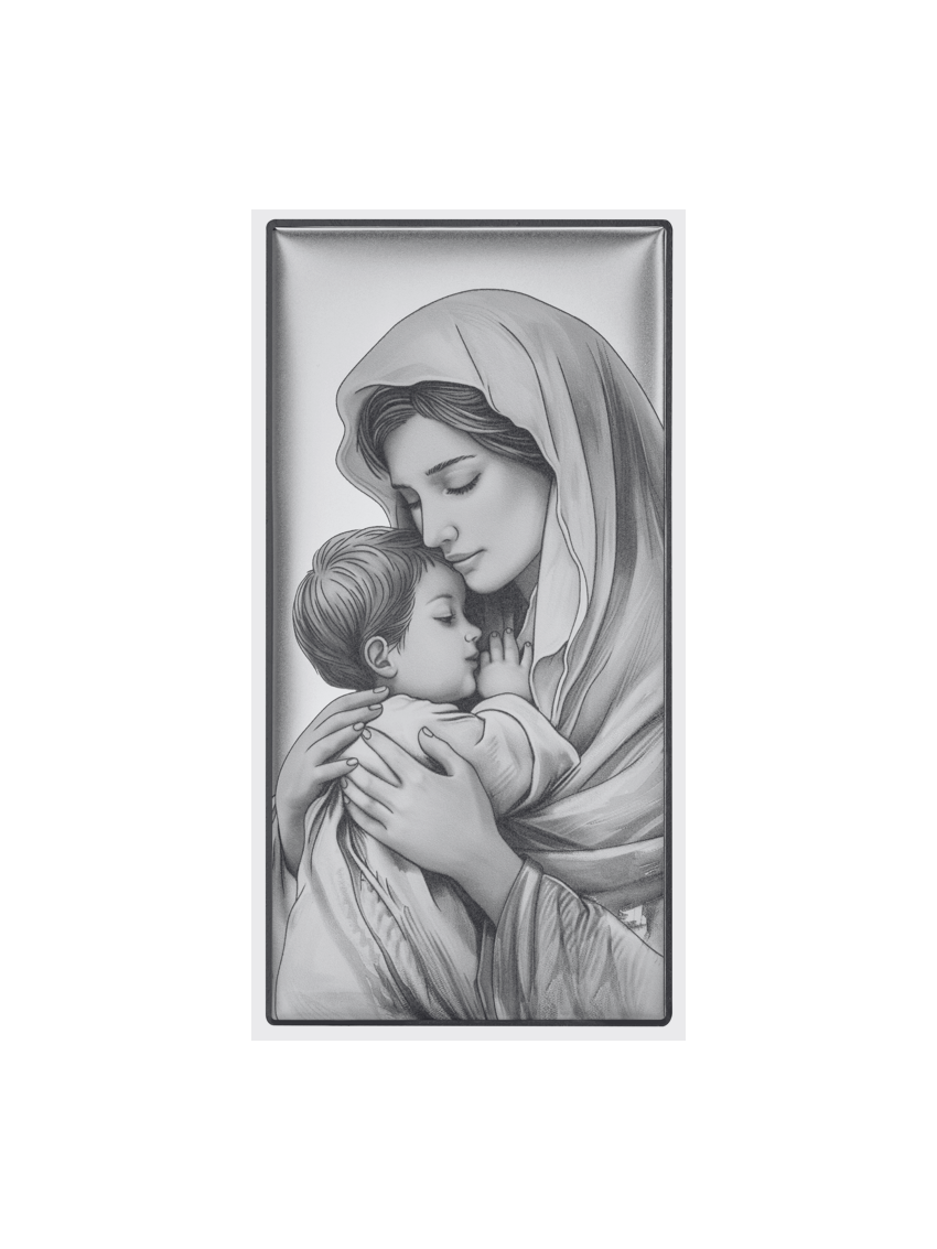 Obrazek Madonna z Dzieciątkiem CU033/4B, 14x32