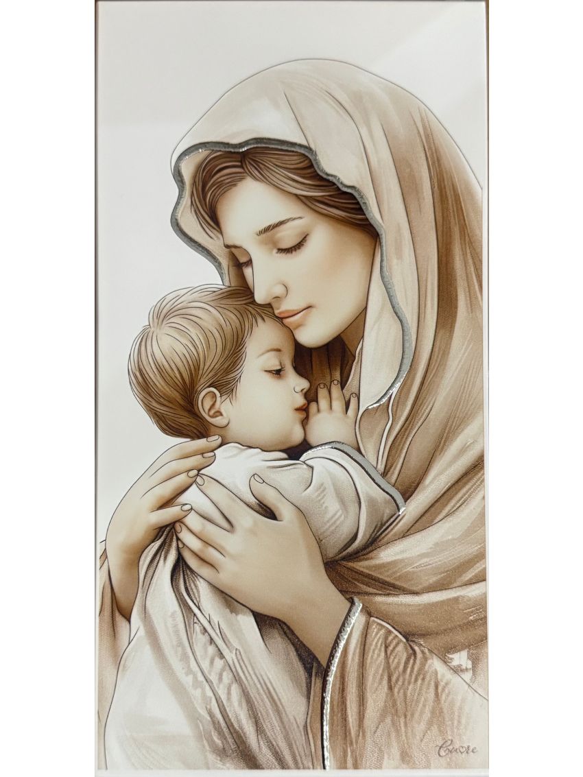 Madonna z Dzieciątkiem CU106/5, 22x44