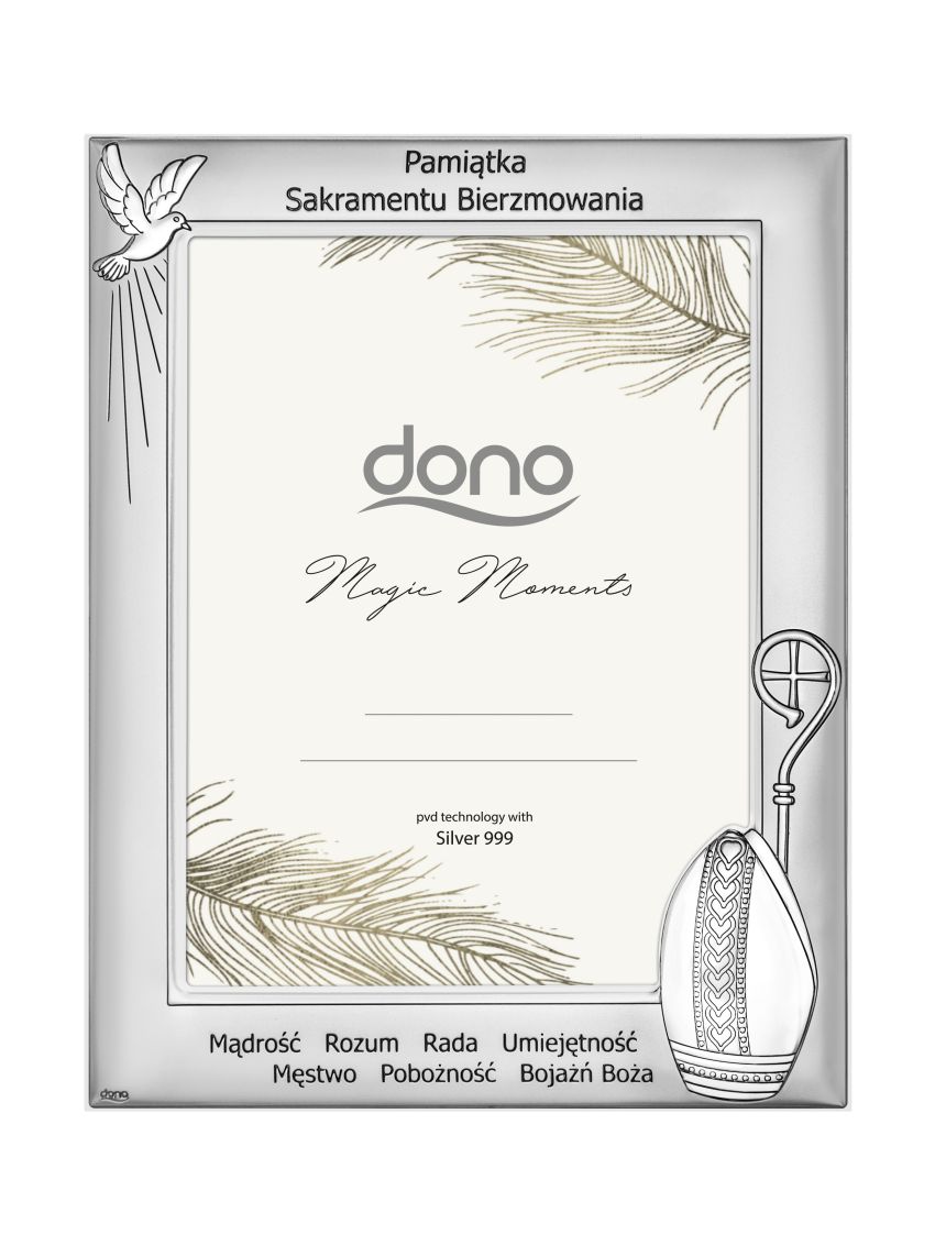 Ramka Pamiątka Bierzmowania DS102/1
