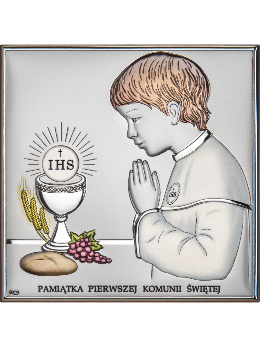 Obrazek Pamiątka Pierwszej Komunii Świętej Kolorowy DS48