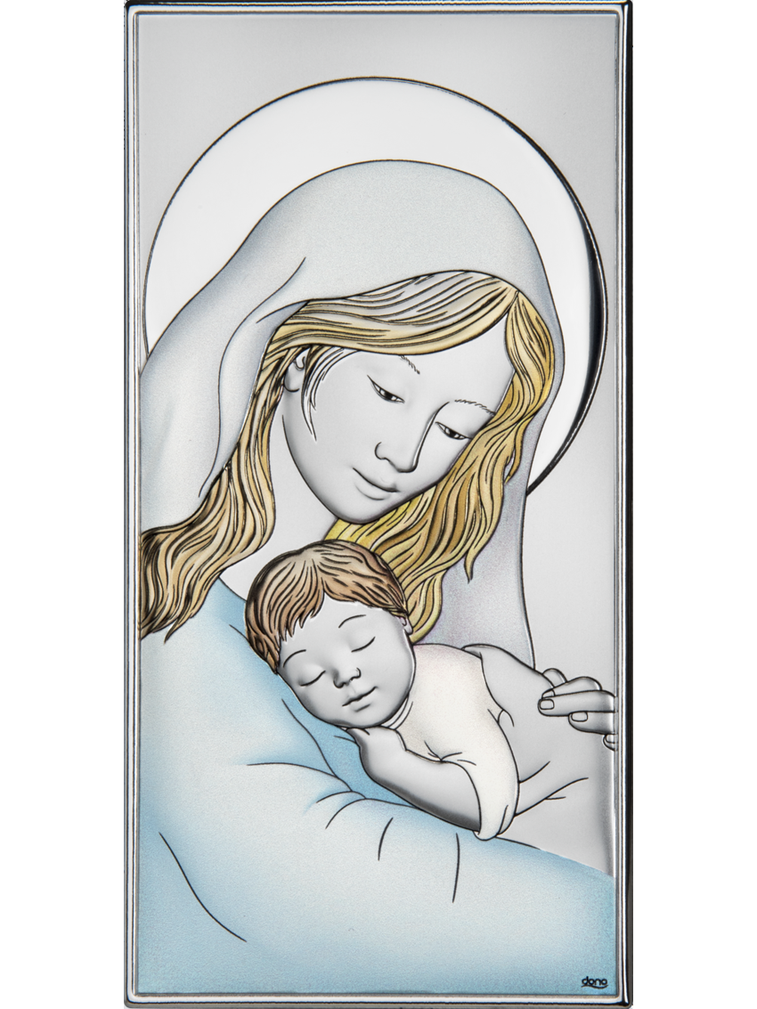 Obrazek Madonna z Dzieciątkiem KOLOROWY DS58