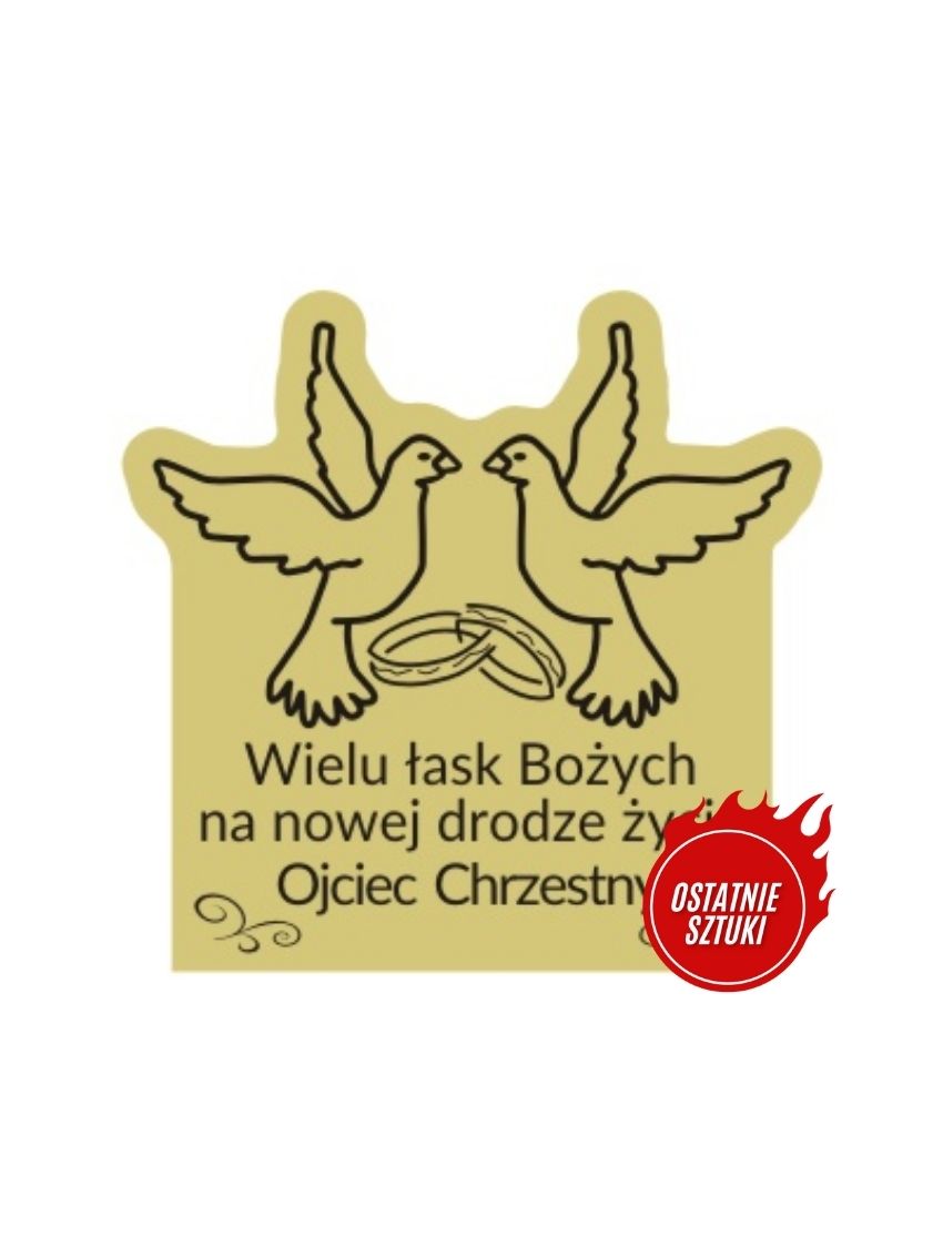 *Grawer Pamiątka Ślubu G10B/O