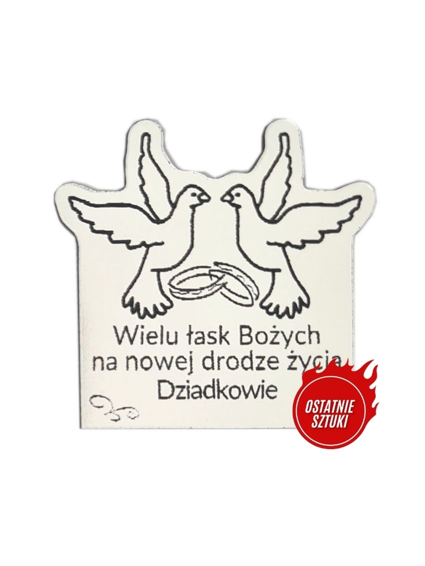 *Grawer Pamiątka Ślubu DZIADKOWIE  G10G