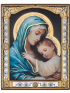 Ikona Madonna z dzieciątkiem CU007/2, 17x20