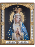Ikona Matka Boża Fatimska CU008/1, 12x14