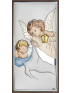 Obrazek Aniołki Nad Dzieciątkiem Z KOLOREM NIEBIESKIM DS64