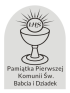 Grawer Pamiątka Pierwszej Komunii Świętej G6C, 4x6