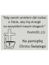 Grawer Pamiątka Chrztu Świętego GR1, 6x4