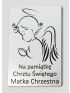 Grawer Pamiątka Chrztu Świętego GR2A, 4x6