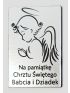 Grawer Pamiątka Chrztu Świętego GR2C, 4x6