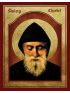 Ikona Złocona Święty Charbel IK C-23, 20x25